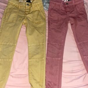 Two pairs of Kids joggers